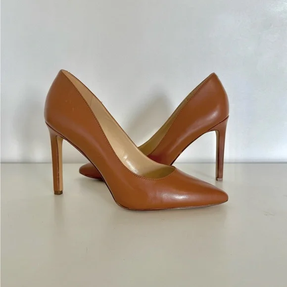 Nine West Tatiana Tan Heels - Picture 2 of 3